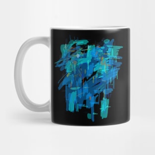 Blue Background Mug